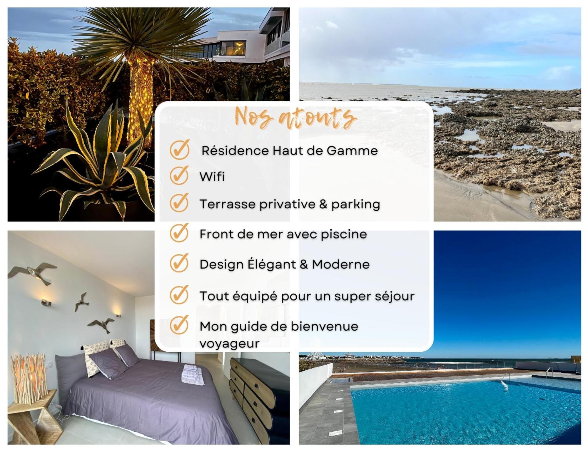 Le Sunrise - Panorama Sur L'Estuaire Apartman Royan Kültér fotó