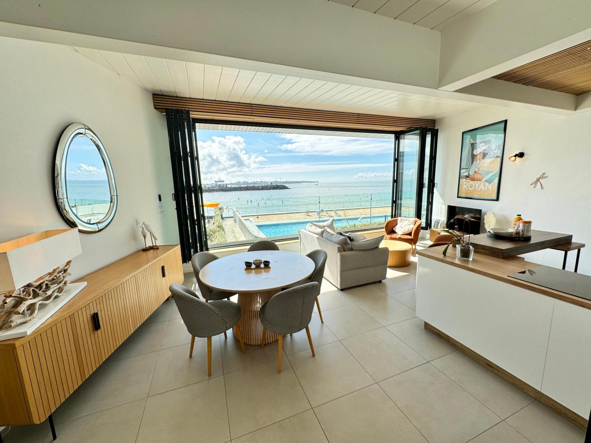 Le Sunrise - Panorama Sur L'Estuaire Apartman Royan Kültér fotó